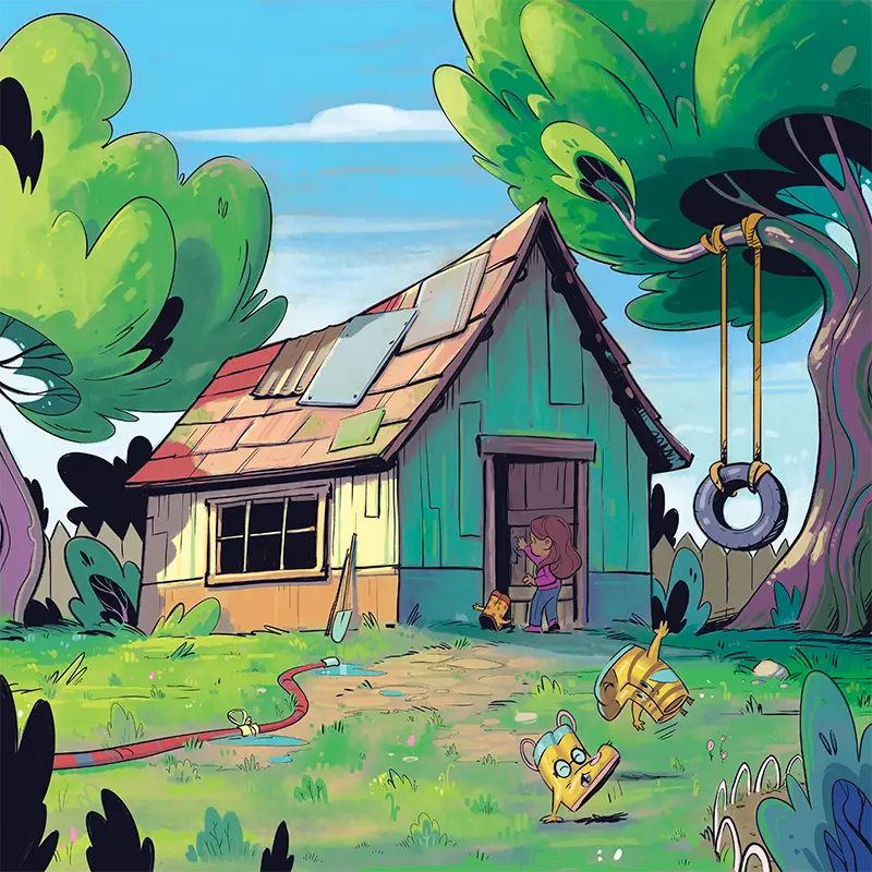 "The Yellow Wellies" trilogy by Emily Dreeling