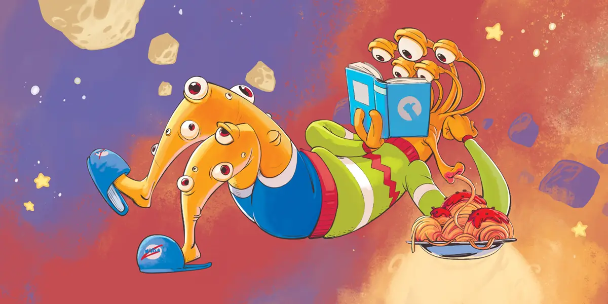 "Alien in the Attic" by Colin Rose