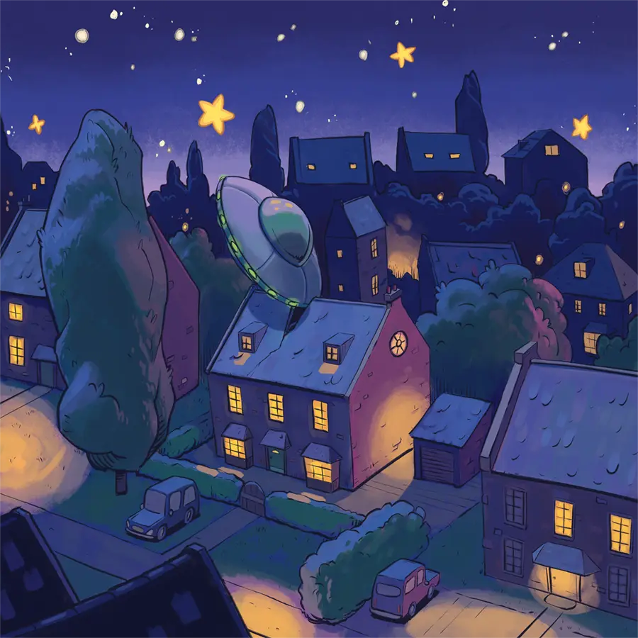 "Alien in the Attic" by Colin Rose