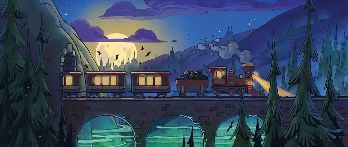 "The Last Train on Halloween" by Cindy Jennings