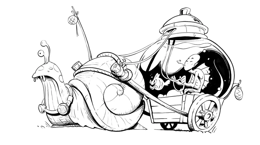 Inktober 2021: Vessel