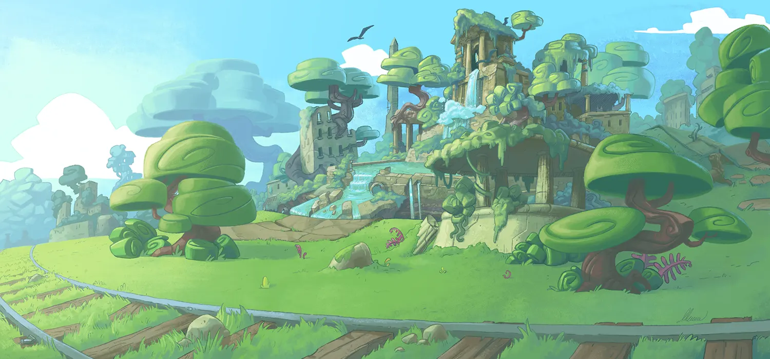 Rail Runner - Concept Art